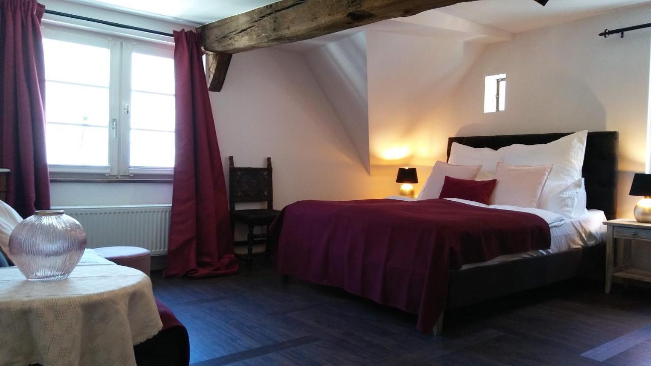Manoir -1654- Historisch Schlafen In Monschaus Altstadt Bagian luar foto