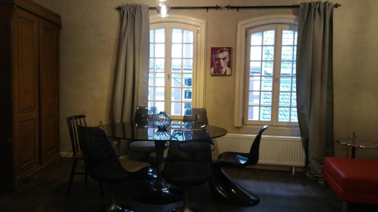 Manoir -1654- Historisch Schlafen In Monschaus Altstadt Bagian luar foto